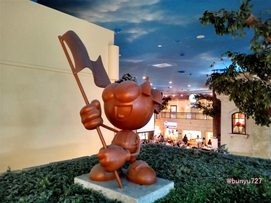 キッザニア甲子園2階からの風景