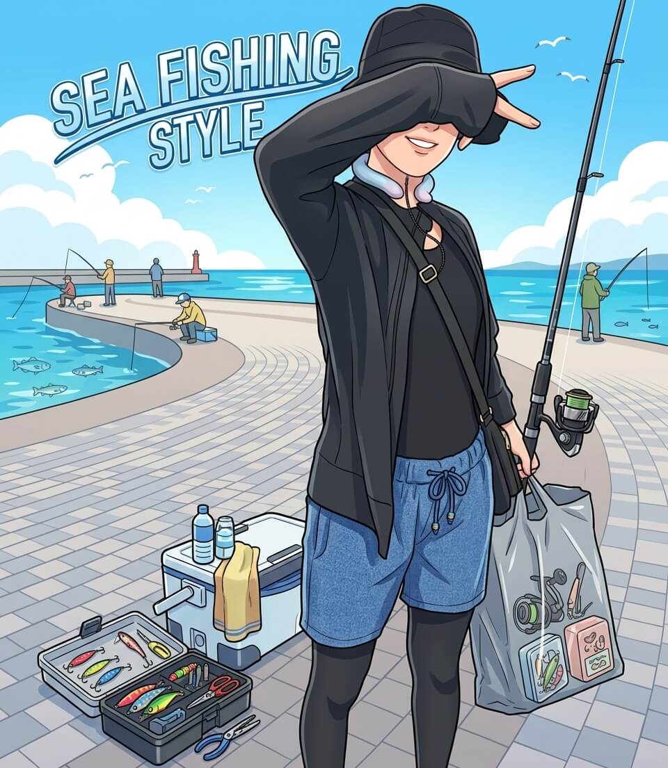 海釣りコーデAI修正