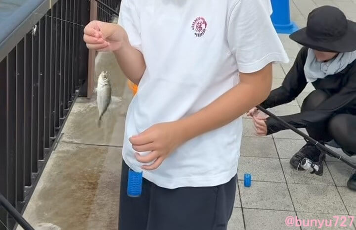 海釣りコーデ